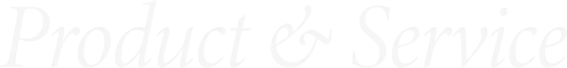 Product&Service